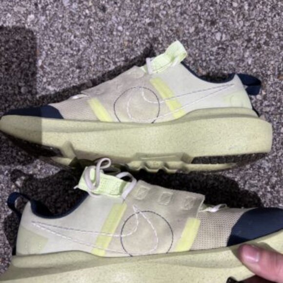 Nike Crater Impact Lime Ice-White-Navy Shoes Sz 6.5Y DB3551-310 Pre-owned - Picture 12 of 12